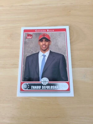 2006 Topps Thabo Sefolosha #257 Rookie Card RC Chicago Bulls $$$ - Image 1 of 2