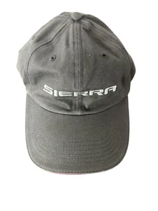 GMC Sierra Adjustable Hat Cap Pickup Truck Baseball Outdoors Men Women Gray - Picture 1 of 3