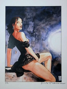MANARA DRUCK SIGNIERT DAS SPIEL CLAUDIA COVER P.A. - Bild 1 von 1