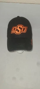 OSU Cowboys 47' Hat Cap Adjustable Strapback Oroange On Black Classic Look - Picture 1 of 7