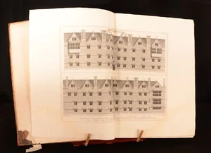 1773 Oxonia Depicta Sive Collegiorum et Aularum Guilelmus Williams - Picture 1 of 9