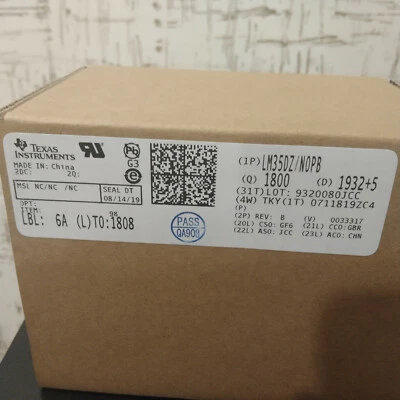 50PCS LOTS- LM35DZ/NOPB Texas Instruments TEMPERATURE SENSOR IC LM35DZ - Image 1 of 2