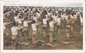 Armée d'avant la Première Guerre mondiale - Exercice d'installation - 1911