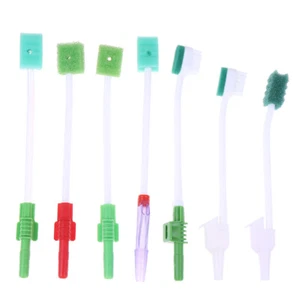 Disposable Oral Care Single Use Suction Swab Toothbrushe Brush Elderly Home Care - Bild 1 von 16