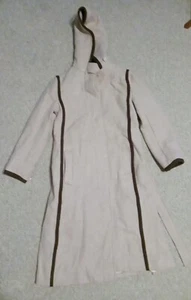 Youthcraft 60er-70er Jahre femininer warmer Winter hellbraun und braun Wollmantel Gr. S - Bild 1 von 8
