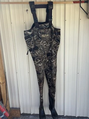 RED HEAD Chest Wader w/Boots Hanger MAX 5 Camo Men's 10 - Image 1 of 4