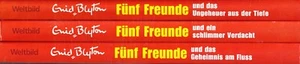 3 x Enid Blyton - Fünf Freunde und ein schlimmer Verdacht / am Fluss / der Tiefe - Picture 1 of 7