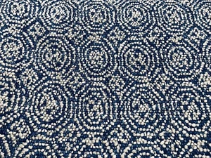 Travers geometrisch gefliester Polsterstoff - Beaufort/Tinte 0,60 Yard (44096-589) - Bild 1 von 2