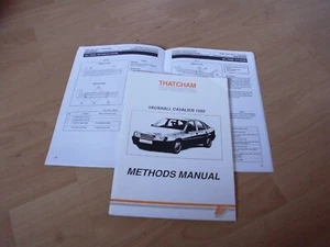 Thatcham Karosserie Reparaturanleitung Vauxhall Cavalier 1989 - Bild 1 von 1
