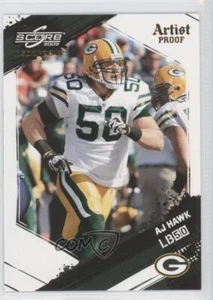2009 Score Inscriptions Artist Proof /32 AJ Hawk #103 - Picture 1 of 3