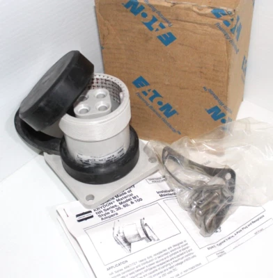 ⭐全新带盒⭐EATON CROUSE HINDS NR642 60 安培别针和单反接收 KRYDON 3W4P — 第 1/4 张图片