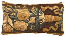 Antique 18th Century Tapestry Pillow; size 1'10” x 1'0” with FREE SHIPPING!
