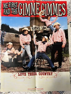 Me First And The Gimme Gimmes Love Their Country Promo Tour Poster 2006 Fat Wrec - Bild 1 von 1