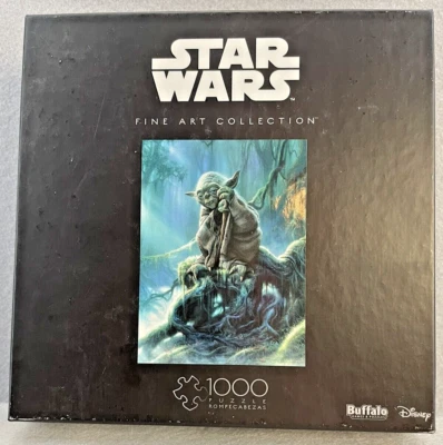 Rompecabezas Star Wars Bellas Artes Colección Yoda 1000 Piezas Buffalo Juegos NUEVO Foto 1 de 4
