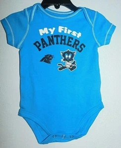 Mono Carolina Panthers Bebé 12 Meses, Azul MI PRIMERO, Creeper, - Imagen 1 de 1