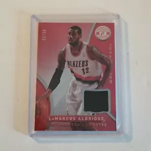 LaMarcus Aldridge 2012-13 Panini Certified Totally Red Jersey Card, 49/49 - Picture 1 of 5