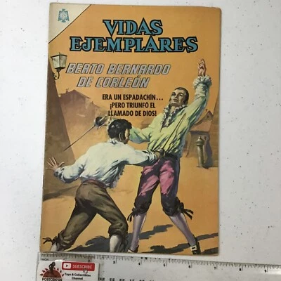 1966 COMICS ESPAÑOLES VIDAS EJEMPLARES 212 BEATO BERNARDO DE CORLEÓN NOVARO MÉXICO Foto 1 de 4