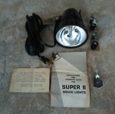 Vintage SV Smith-Victor Movie Light Model S650 for Super 8 Movie Cameras w/ Box