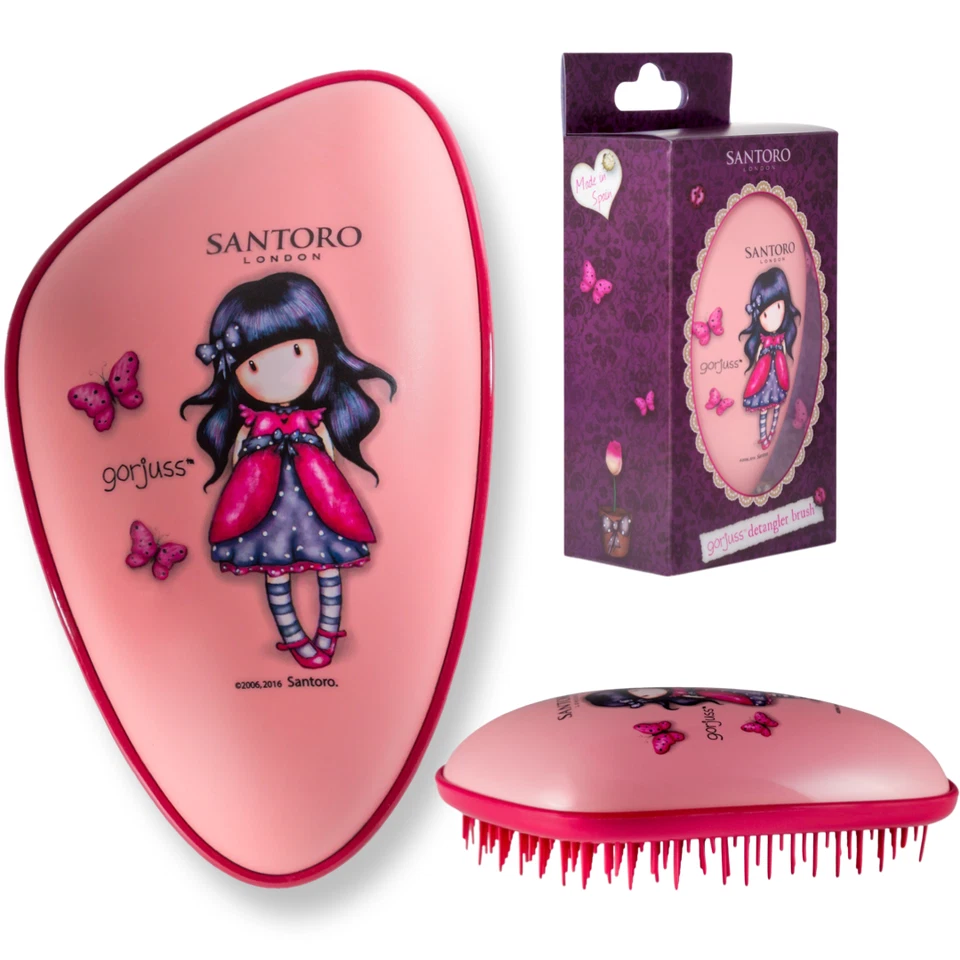 DESSATA Kids Detangler Entwirrende Shampoo Haarbürste SANTORO Gorjuss Ladybird - Bild 1 von 4