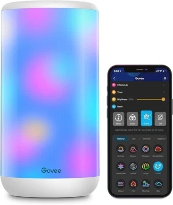 Govee RGBIC Smart Table Lamp Voice Control  Alexa, Wi-Fi, Music, 43 Scene Modes - Image 1 of 4