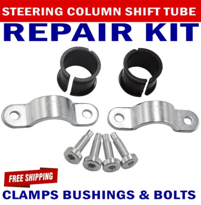 Steering Column Shift Repair Kit Clamp Bushing Bolts for Ford Lincoln Mercury - Image 1 of 4