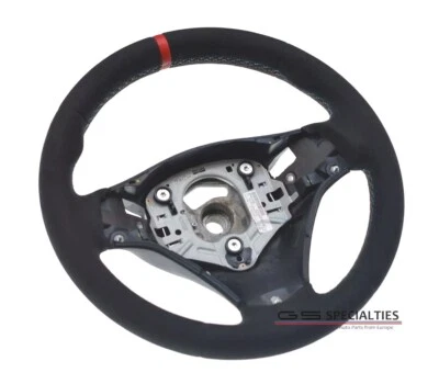 Volante BMW E92 M3 Alcantara DCT E90 DKG ROJO rayas levas de cambio gamuza Foto 1 de 4