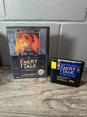The Faery Tale Adventure Sega Genesis Cart. and Box Only - Image 1 of 2