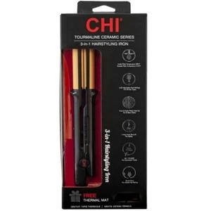 CHI Tourmaline Ceramic 3-in-1 Styling Iron, 1" /Thermal Mat NEW - Picture 1 of 9