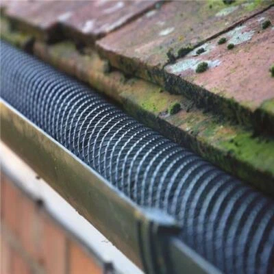 Mesh Gutter guard Wire Net Cover Drain Leaf Debris Clog Protection Netting 5M - Image 1 of 4