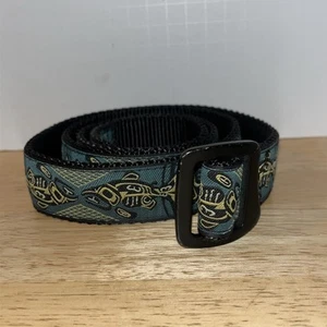 Silverfoot Chinook Fish D Ring Nylon Belt Size Large - Picture 1 of 5