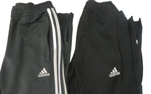 Youth Adidas ClimaCool w/ White Stripe Ankle Zip Track Pants Size Medium / 2 - Picture 1 of 9