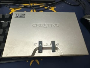 Creative Labs Live! 24-bitowy zewnętrzny soundblaster model SB0490 *Made in China* - Zdjęcie 1 z 3