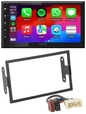 Kenwood MP3 USB DAB 2DIN Bluetooth Autoradio für Nissan Xterra 2000-2004 - Bild 1 von 4