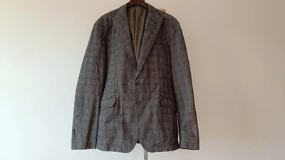 WE Fashion,Sakko,56 Jacke,Blazer,Jacket,Cotton,Khakibraun, kariert,2 Knopf - Bild 1 von 4