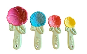 Pioneer Woman Stoneware Timeless Beauty Measuring Spoons Set of 4 - Picture 1 of 6