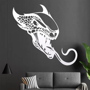 Drachen Kopf Wandtattoo Wohnzimmer Wandaufkleber 0039 - Picture 1 of 204
