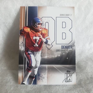 2024 Topps Signature Class John Elway Bronze Parallel Card - Picture 1 of 6