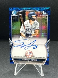 Bowman Spencer Jones 2023 autografiado #CPA-SJ cráter lunar azul/150 - Imagen 1 de 8
