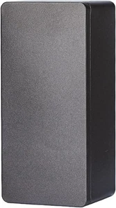 Cassapanca in Metallo Nero con Coperchio, Vassoio Portamonete Singola Fila Organizzatore Salvadanaio - Foto 1 di 8