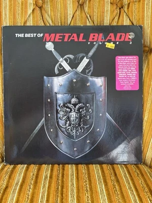 The Best Of Metal Blade Vol 3 2xLP Vinyl, Candlemass, Slayer, Anvil, Trouble VG+ - Image 1 of 4