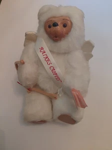 Robert Raikes "Cupido" Oso A Robert Raikes Original Puré de Manzana 1990 Cara de Madera  - Imagen 1 de 11