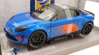 Solido 1/18 Scale Diecast S1801605 - 2019 Alpine A110 Cup #36 - Blue - Image 1 of 4