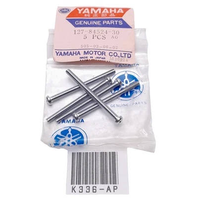 Yamaha TY50 YL YG RD50 FS1 XS DT Schraube Rückleuchte Linse 5 Stück NOS - Bild 1 von 4