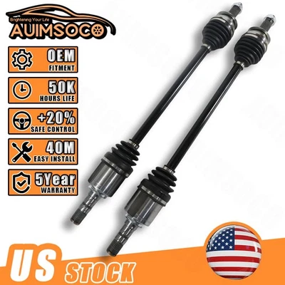 For Subaru Legacy 2005 2006 2007-2009 2X CV Axle Shaft Assembly Front LH & RH Foto 1 de 4