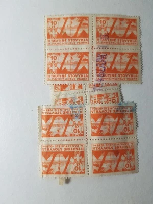 Sello 1938 Lituania Scout Jamboree Camp 2x10ct (ver escaneo) ENVÍO INTERNACIONAL GRATUITO Foto 1 de 2