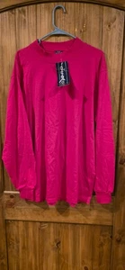 Maglione Duofold Activewear T-Shirt Donna X-Large Rosa Manica Lunga Outdoor Nuovo con etichette - Foto 1 di 5