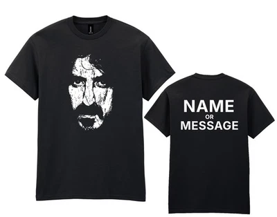 Frank Zappa T-Shirt Musik - Personalisiert Name Nachricht Erwachsene Kinder Geschenk Festival - Bild 1 von 3