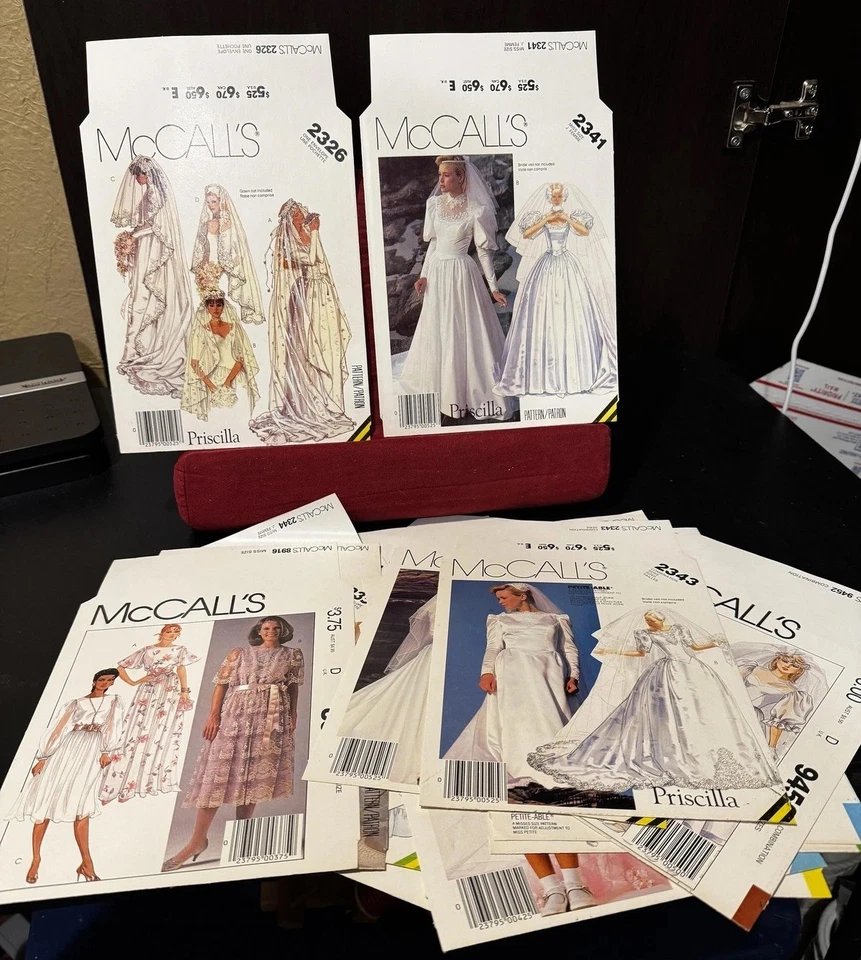 Vintage McCall's Pattern Envelopes Unused 80’s Ephemera Collectors Historians - Image 1 of 4