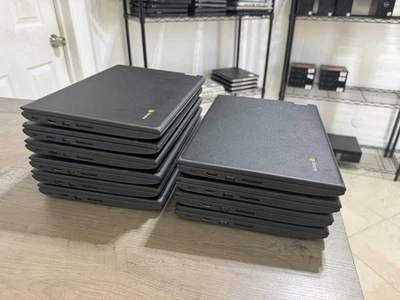 LOT 10 X Lenovo 100e Chromebook 2nd Gen MTK 11.6" 32GB Pre-owned Unlocked - Image 1 of 4