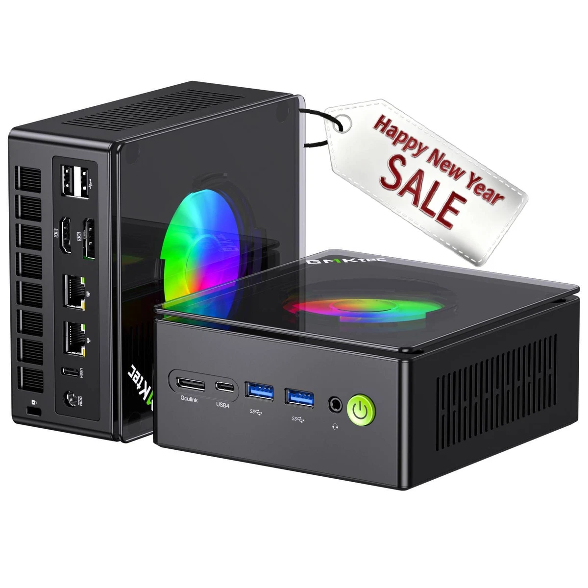 16gb Ddr4 512gb Nvme Ssd Mini PC Sinbun Intel I7-8750H Con GTX1050
